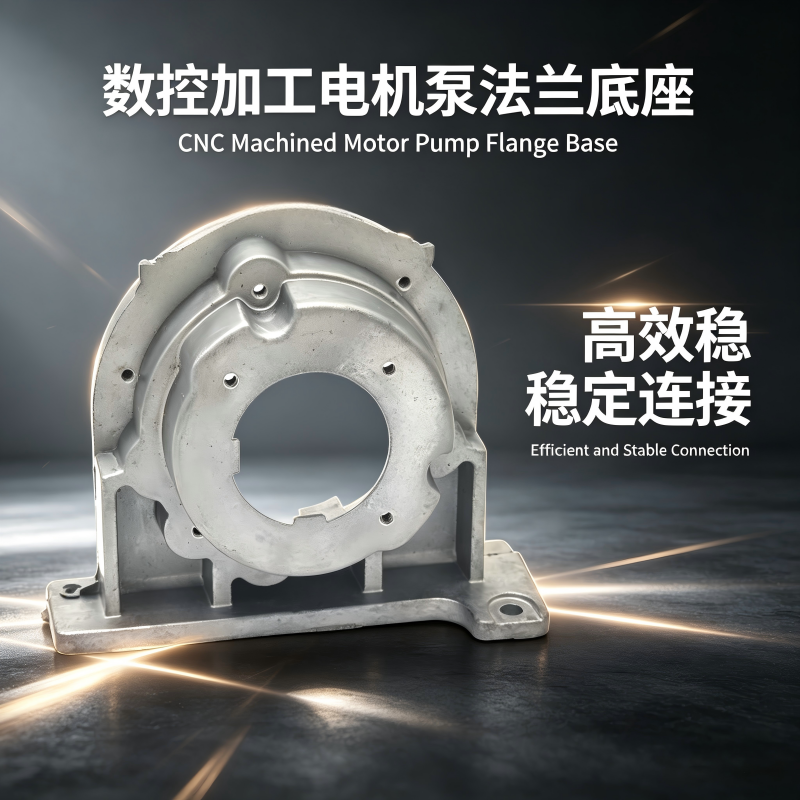 motor pump flange base