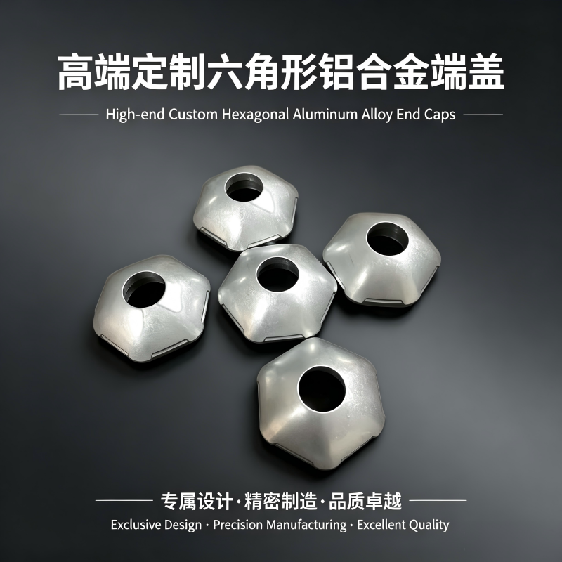 Aluminum alloy end caps