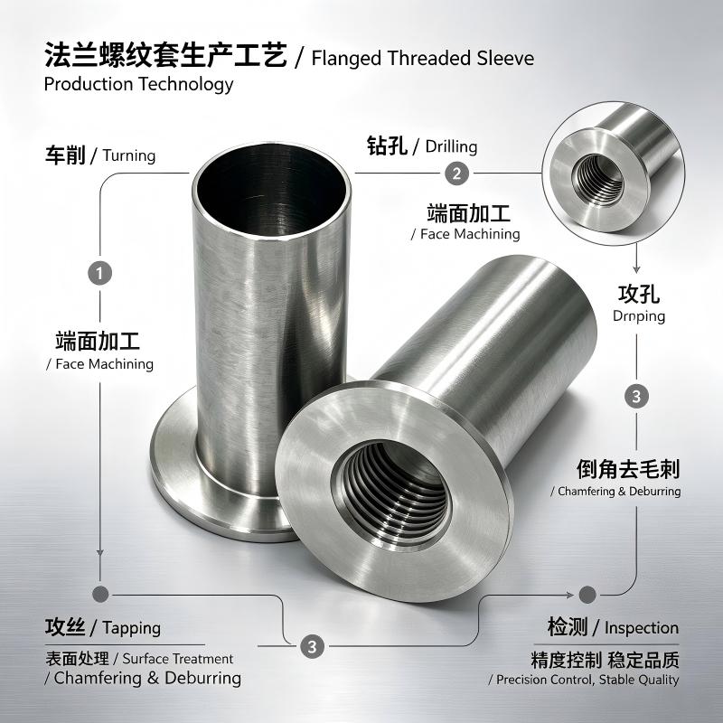 Flange Threaded Sleeves